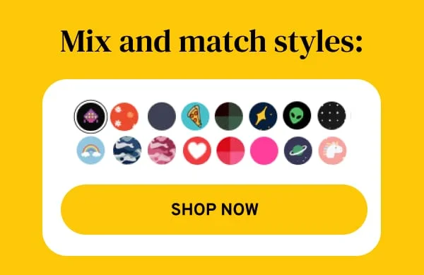 Mix and match styles