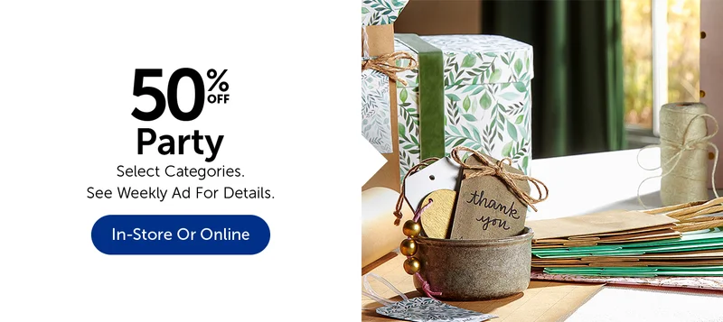 50% Off Party