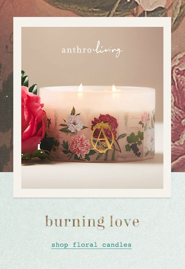 shop floral candles