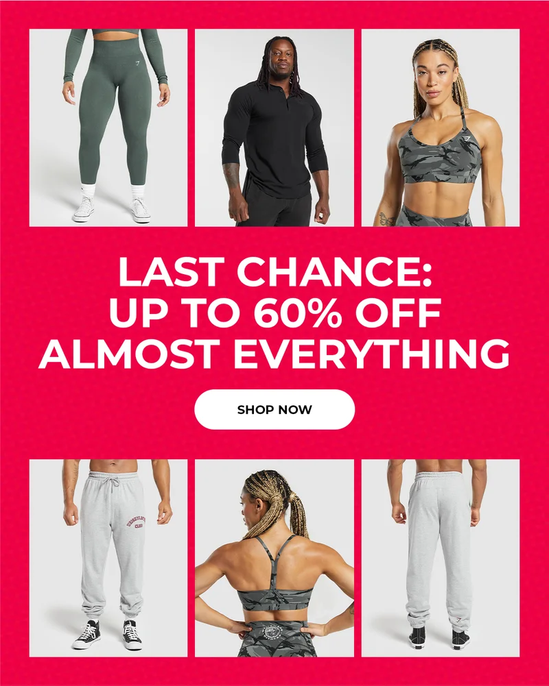 LAST CHANCE: UP TO 60% OFF EVERYTHING. SHOP NOW.