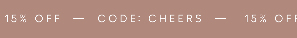 Code: discount code - 15% Off