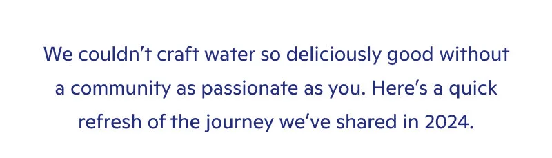 water so delicious