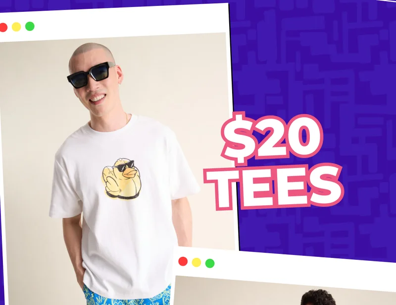 SHOP $20 TEES