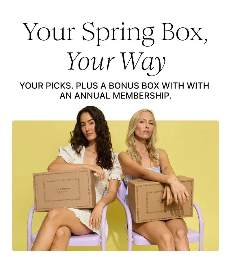 Your Spring Box, Your Way | YOUR PICKS. PLUS A BONUS BOX WITH AN ANNUAL MEMBERSHIP.