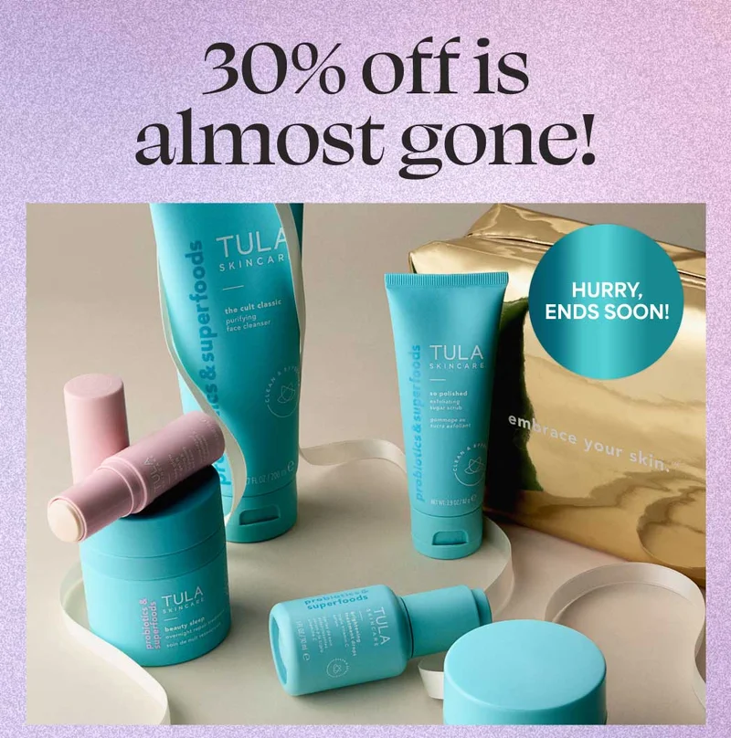 30% off is almost gone!