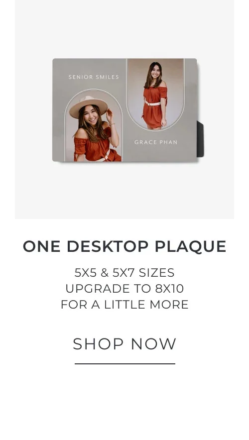 One Desktop Plaque