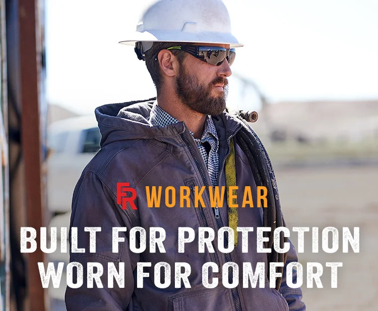 FR WORKWEAR. BUILT FOR PROTECTION WORN FOR COMFORT