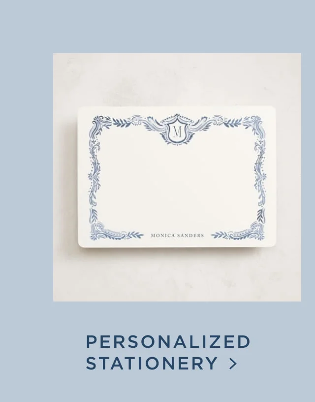 Personalized Stationery