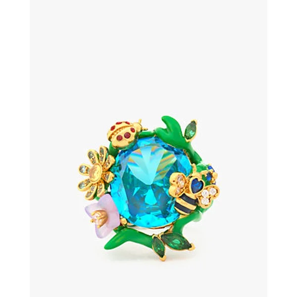Garden Friends Statement Ring