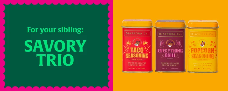 For Your Sibling: Savory Trio