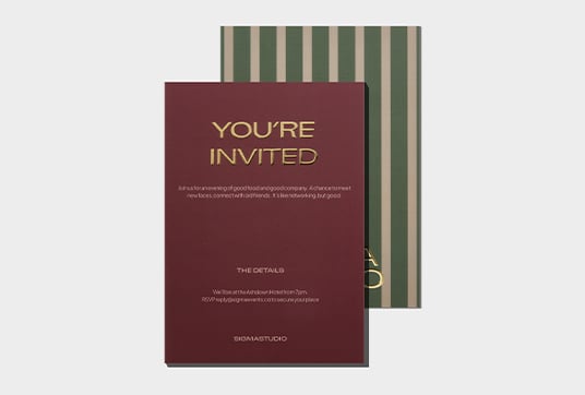 Foil Invitations