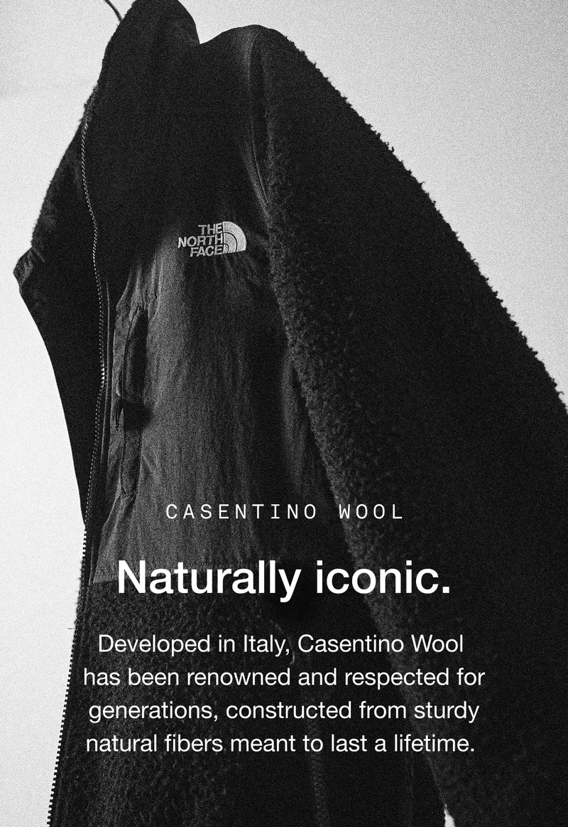 CASENTINO WOOL Naturally iconic. Developed in Italy, Casentino Wool has been renowned and respected for generations, constructed from sturdy natural fibers meant to last a lifetime.