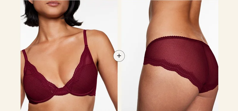 Signature All You Bra and Lace Bikini