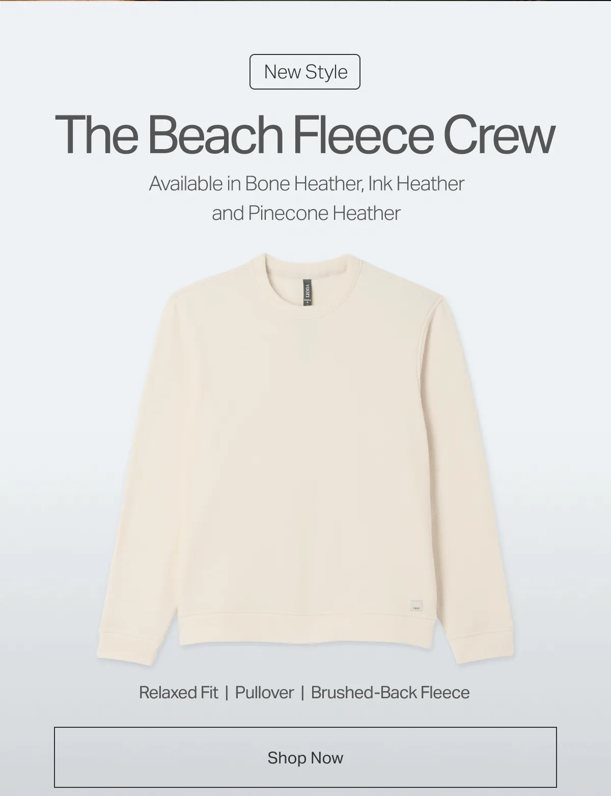 The Beach Fleece Crew