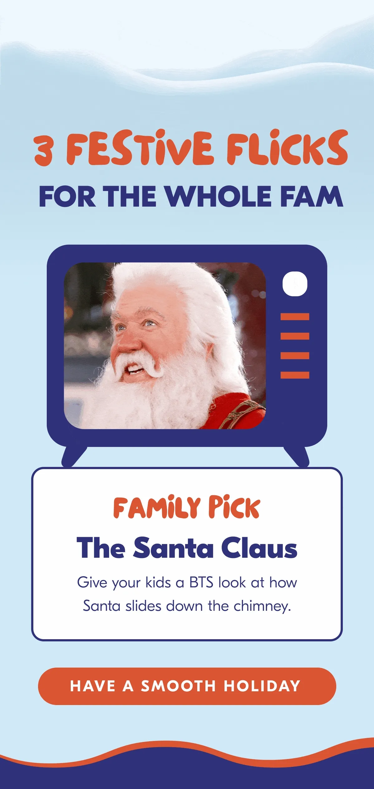 The Santa Clause, Polar Express, and the Grinch!