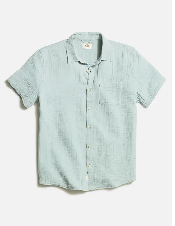 Double Cloth Button Down