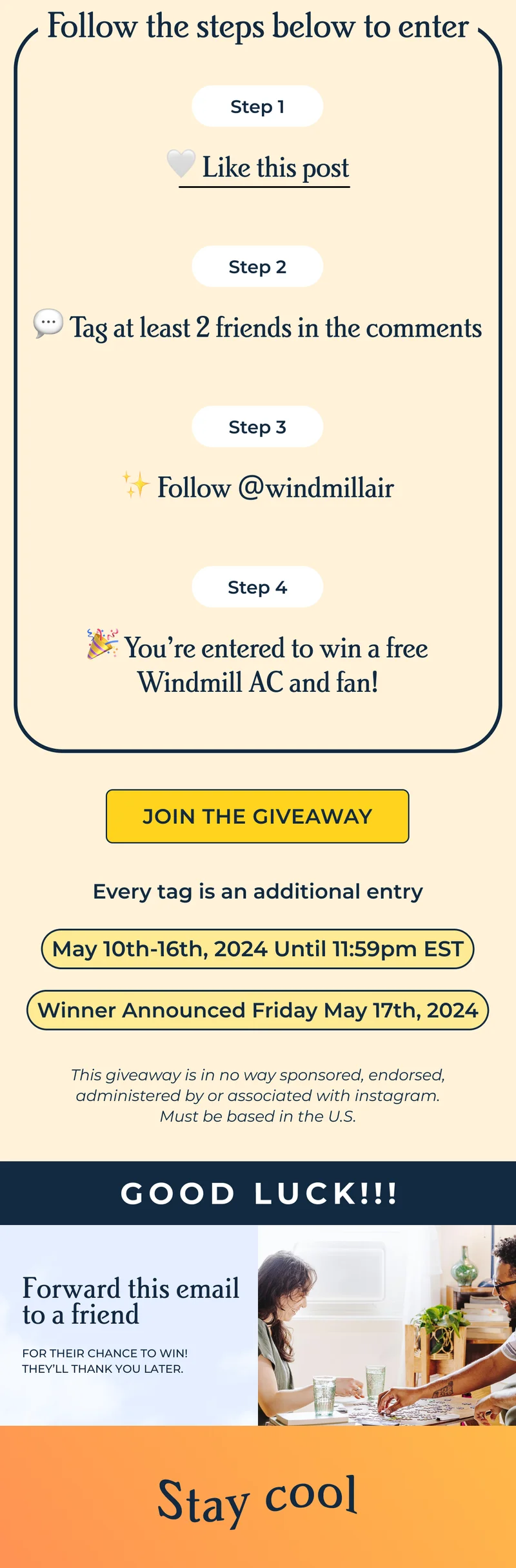 Join giveaway