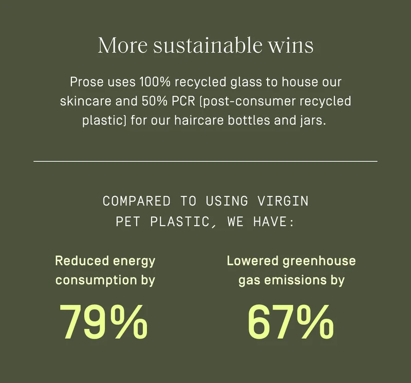More sustainable wins