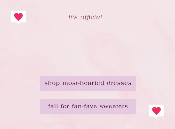fall for fan-fave sweaters