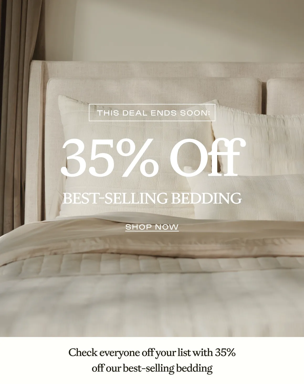 35% Off Bedding- Shop Now 35% Off Bedding- Shop Now