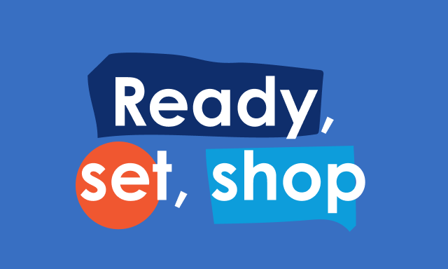 Ready, set, shop