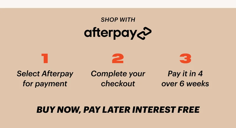 Shop with afterpay