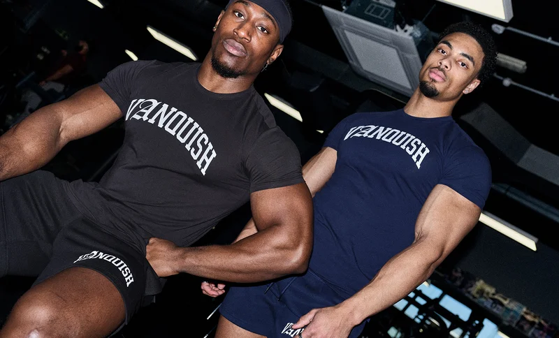 ACADEMY BLACK SLIM FIT PERFORMANCE T SHIRT