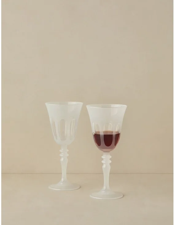 Rialto Glassware - Opal / Wine Glasses -Set of 2