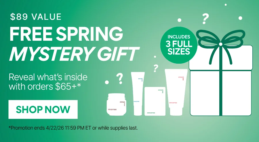 FREE MYSTERY GIFT W/ ORDERS $65+
