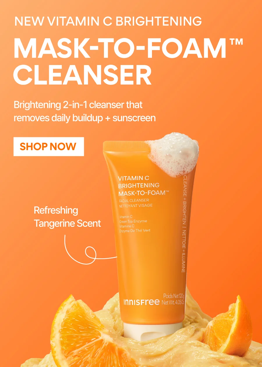 VITAMIN C MASK TO FOAM CLEANSER