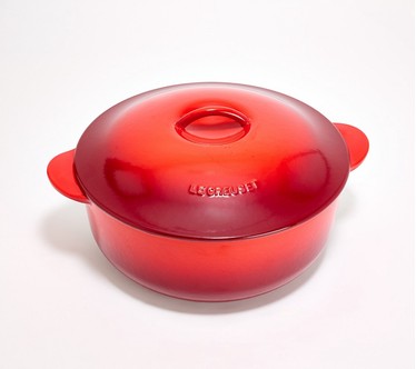Le Creuset Heritage 4-qt Enameled Cast Iron Round Oven w/ Lid