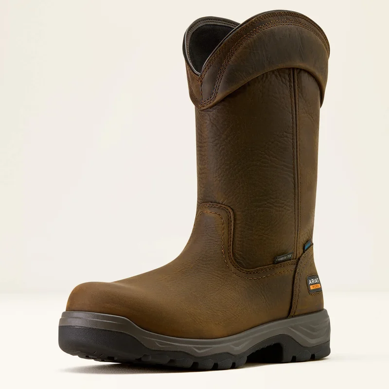 Men’s Turbo Duratread Pull On Waterproof Carbon Toe Work Boot