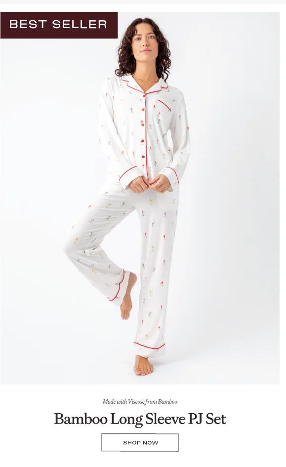 Long Sleeve Bamboo Pajama Set - Shop Now Long Sleeve Bamboo Pajama Set - Shop Now