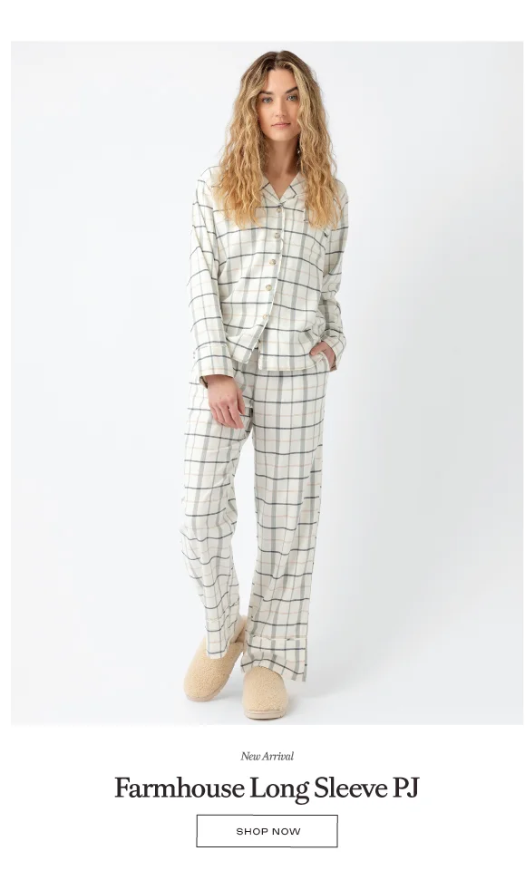 Farmhouse Long Sleeve PJ - Shop Now Farmhouse Long Sleeve PJ - Shop Now