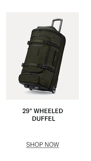 29" Wheeled Duffel