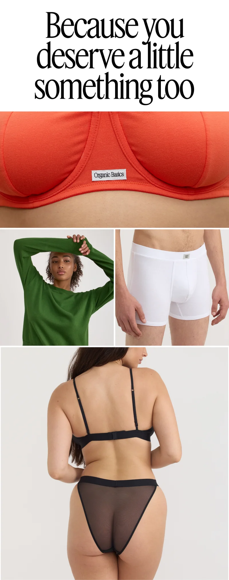 Because you deserve a little something too
