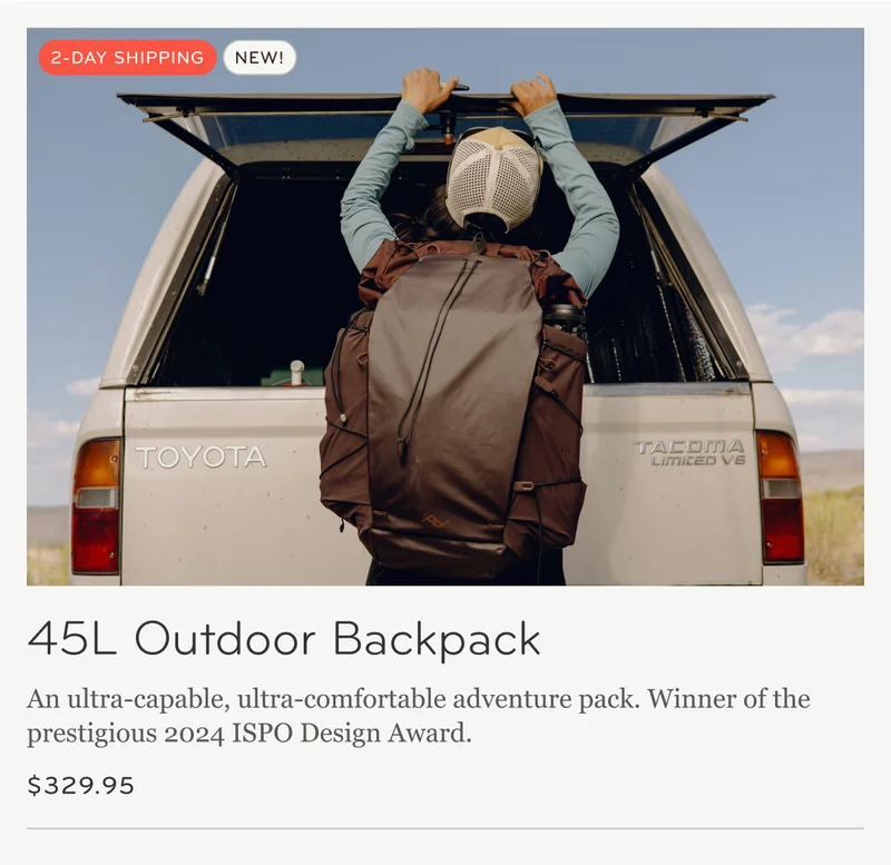 45L Outdoor Backpack
