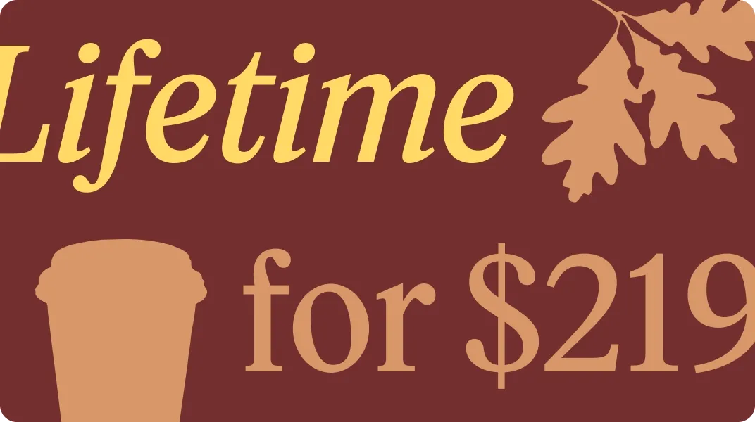 Lifetime is $219