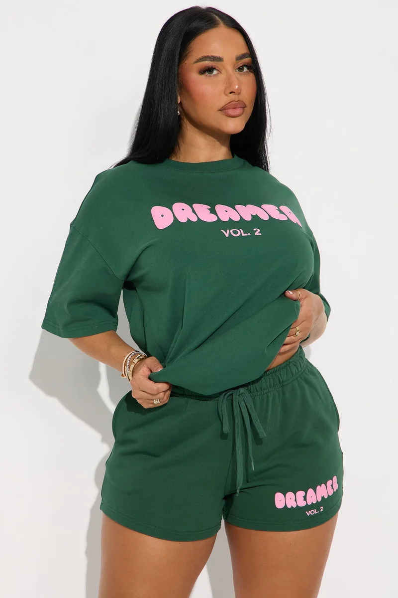 Image of City Of Dreamers Short Set - Hunter
