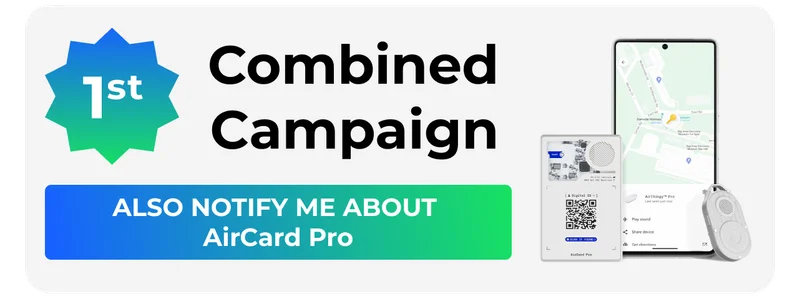 Combined campaign.  Also notify me about AirCard Pro