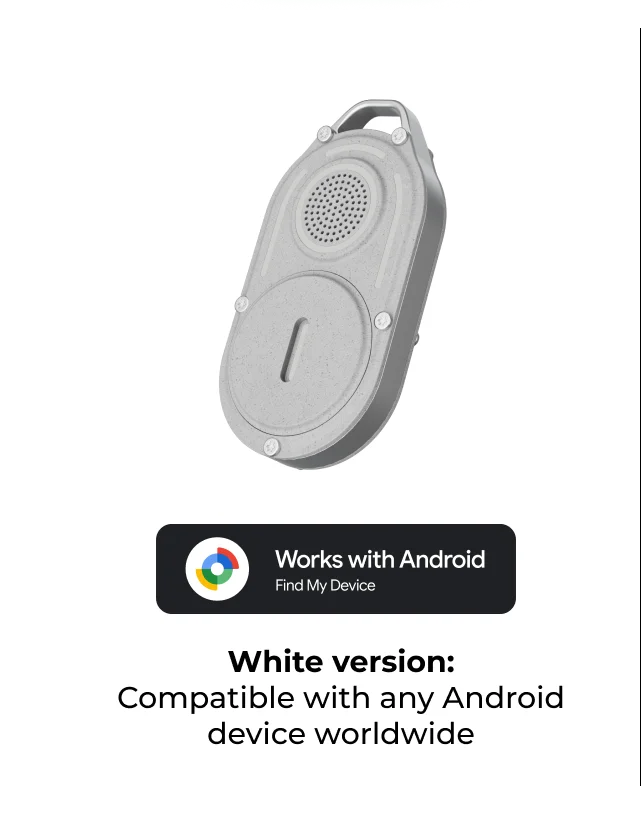 White version: Compatible with any Android device worldwide