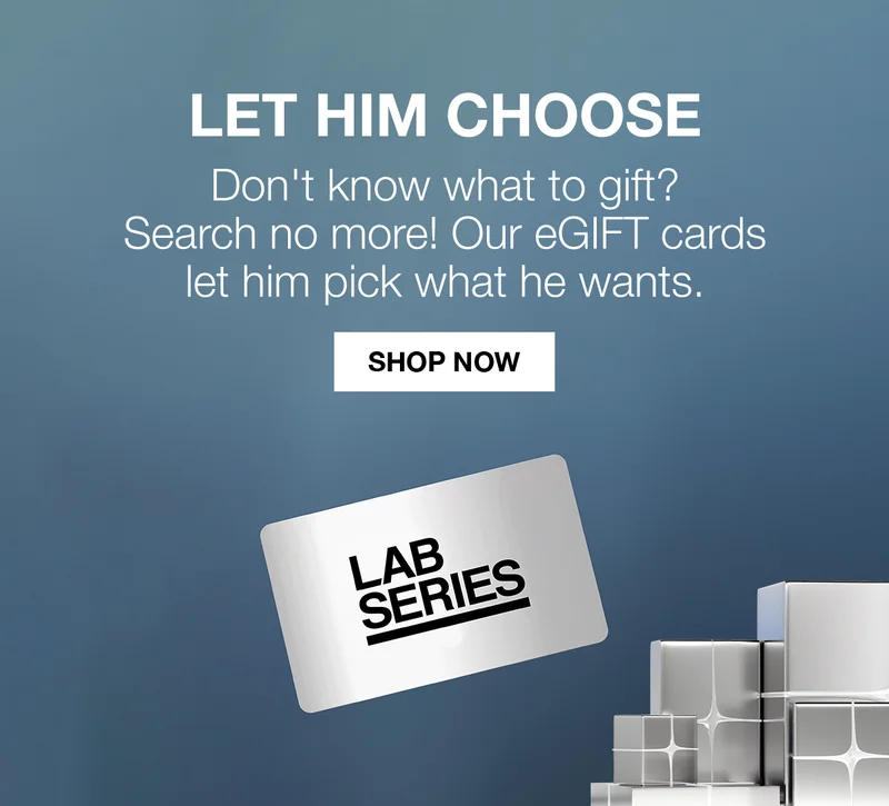 LET HIM CHOOSE | DON'T KNOW WHAT TO GIFT? SEARCH NO MORE! OUR EGIFT CARDS LET HIM PICK WHAT HE WANTS | SHOP NOW