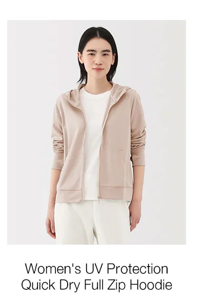 Shop Women's UV Protection Quick Dry Full Zip Hoodie