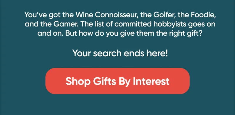 Shop gifts by interest