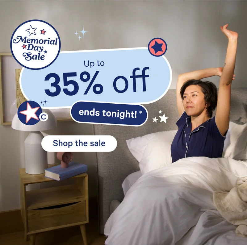 Up to 35% off ends tonight!