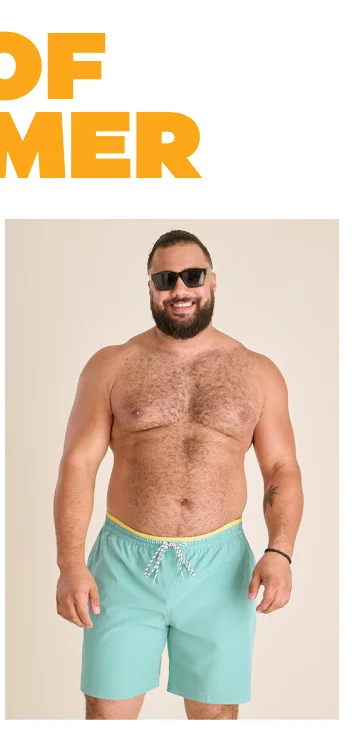 Classic Swim Trunk: The Hang Tens 7"