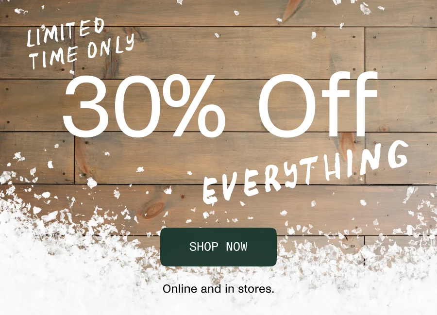 30% Off Everything