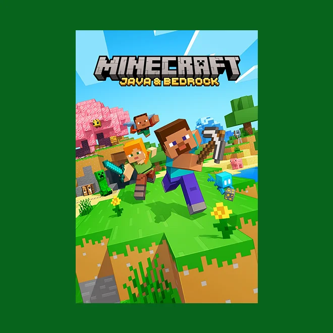 Minecraft: Java & Bedrock Edition.