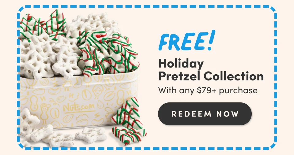FREE! Holiday Pretzel Collection With any $79+ purchase - Redeem Now
