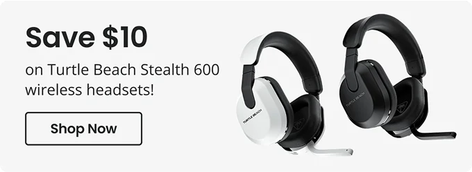 Save $10 on Turtle Beach Stealth 600 wireless headsets! | Shop Now